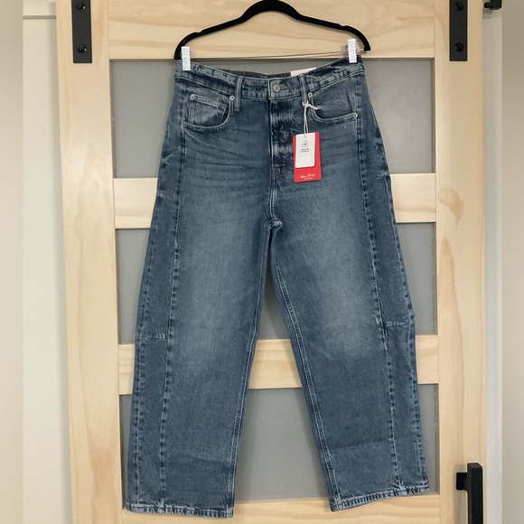 Lucky Brand Denim - Lucky Brand Barrel Leg Ankle Jeans 10/30 Comfort Stretch Denim